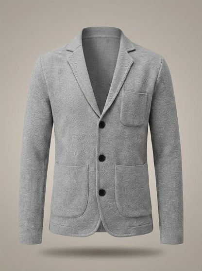 Luca - Heren Blazer Vest | Klassieke Kraag en Zakken