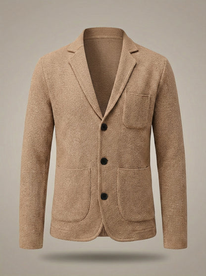 Luca - Heren Blazer Vest | Klassieke Kraag en Zakken