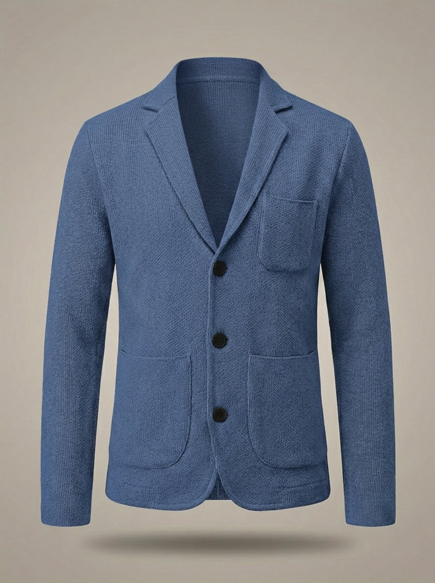 Luca - Heren Blazer Vest | Klassieke Kraag en Zakken