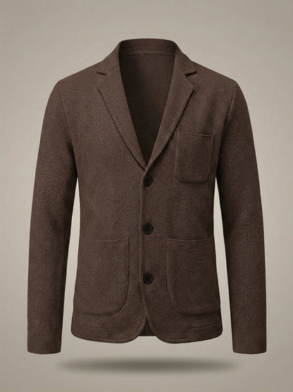 Luca - Heren Blazer Vest | Klassieke Kraag en Zakken