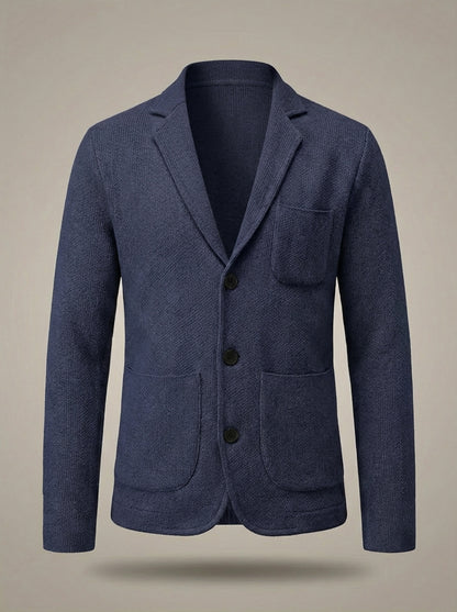 Luca - Heren Blazer Vest | Klassieke Kraag en Zakken