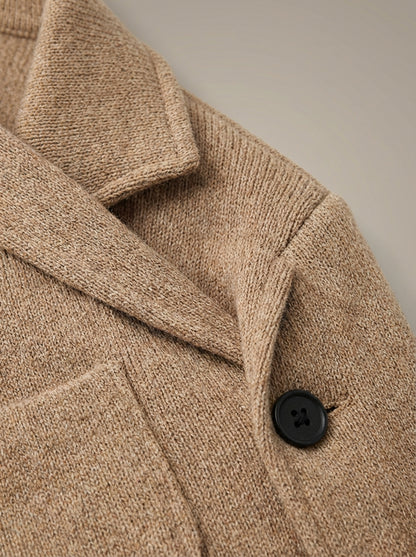 Luca - Heren Blazer Vest | Klassieke Kraag en Zakken