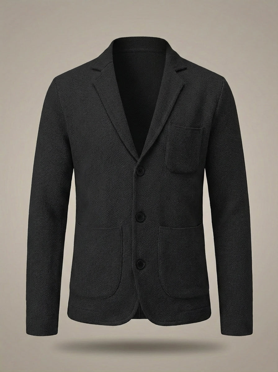 Luca - Heren Blazer Vest | Klassieke Kraag en Zakken