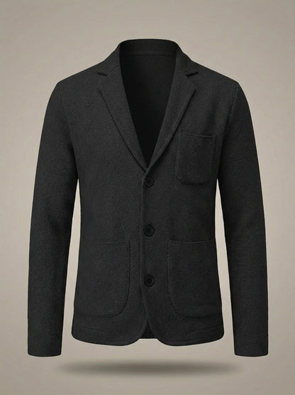 Luca - Heren Blazer Vest | Klassieke Kraag en Zakken
