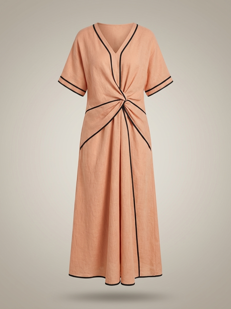 Jurk Dames | Maxi V-hals