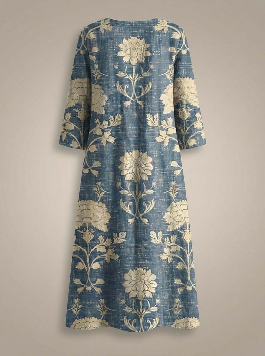 Jurk Dames | Midi Bloemenprint