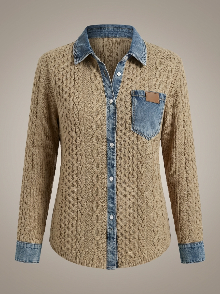 Women's Knitted Sweater | Long Sleeve