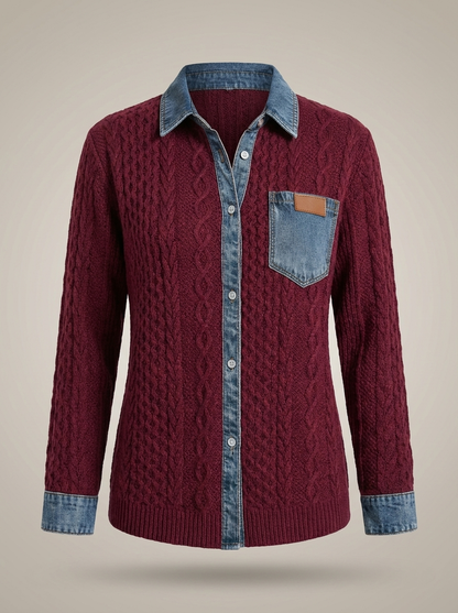 Women's Knitted Sweater | Long Sleeve