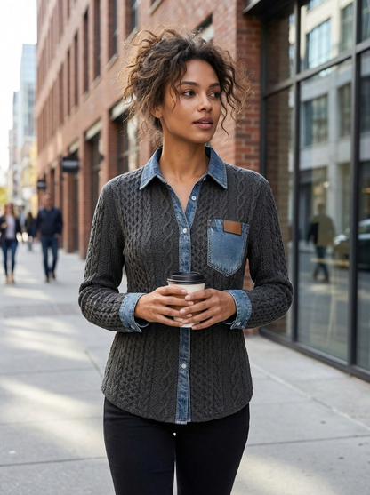 Women's Knitted Sweater | Long Sleeve