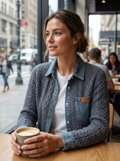 Women's Knitted Sweater | Long Sleeve