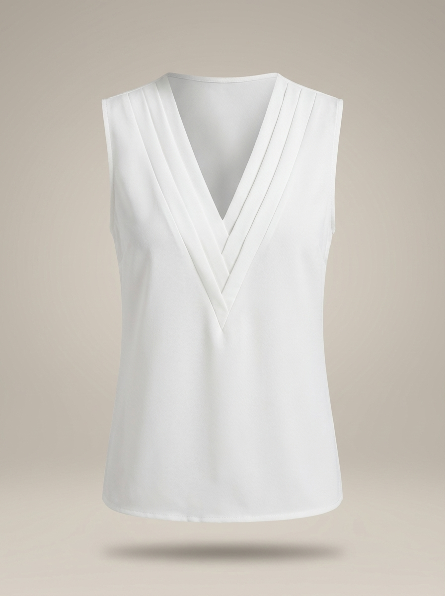 Women's Top | Sleeveless V-Neck