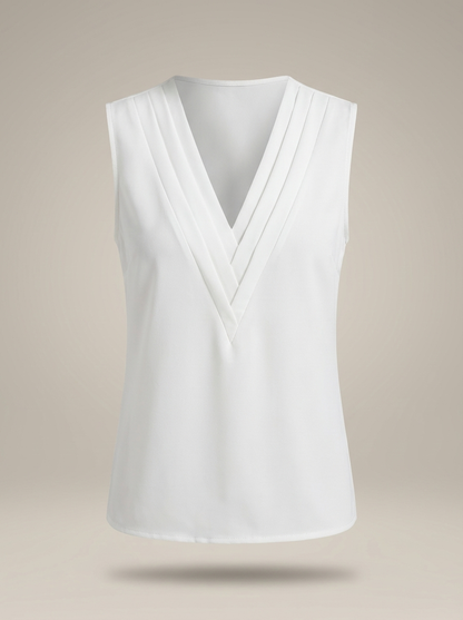 Women's Top | Sleeveless V-Neck