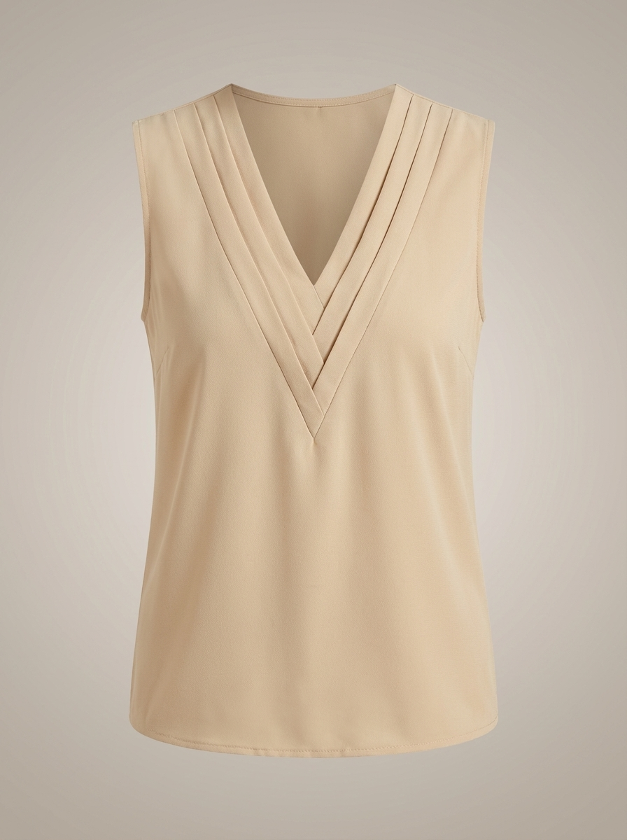 Women's Top | Sleeveless V-Neck