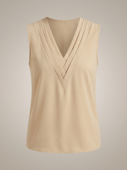 Women's Top | Sleeveless V-Neck