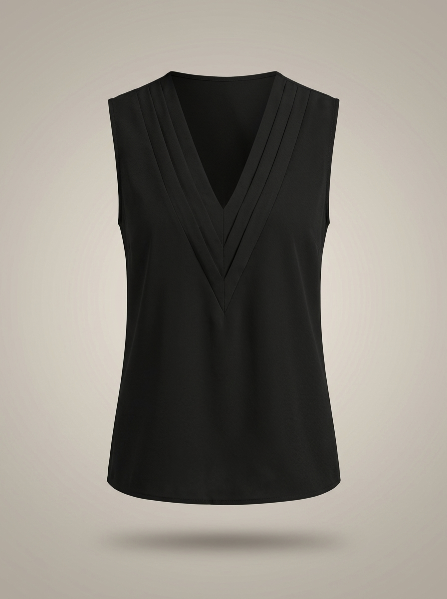 Women's Top | Sleeveless V-Neck