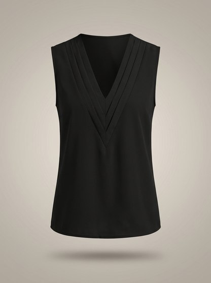 Women's Top | Sleeveless V-Neck