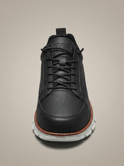 Sneakers Heren Casual | Vetersluiting met Ronde Neus