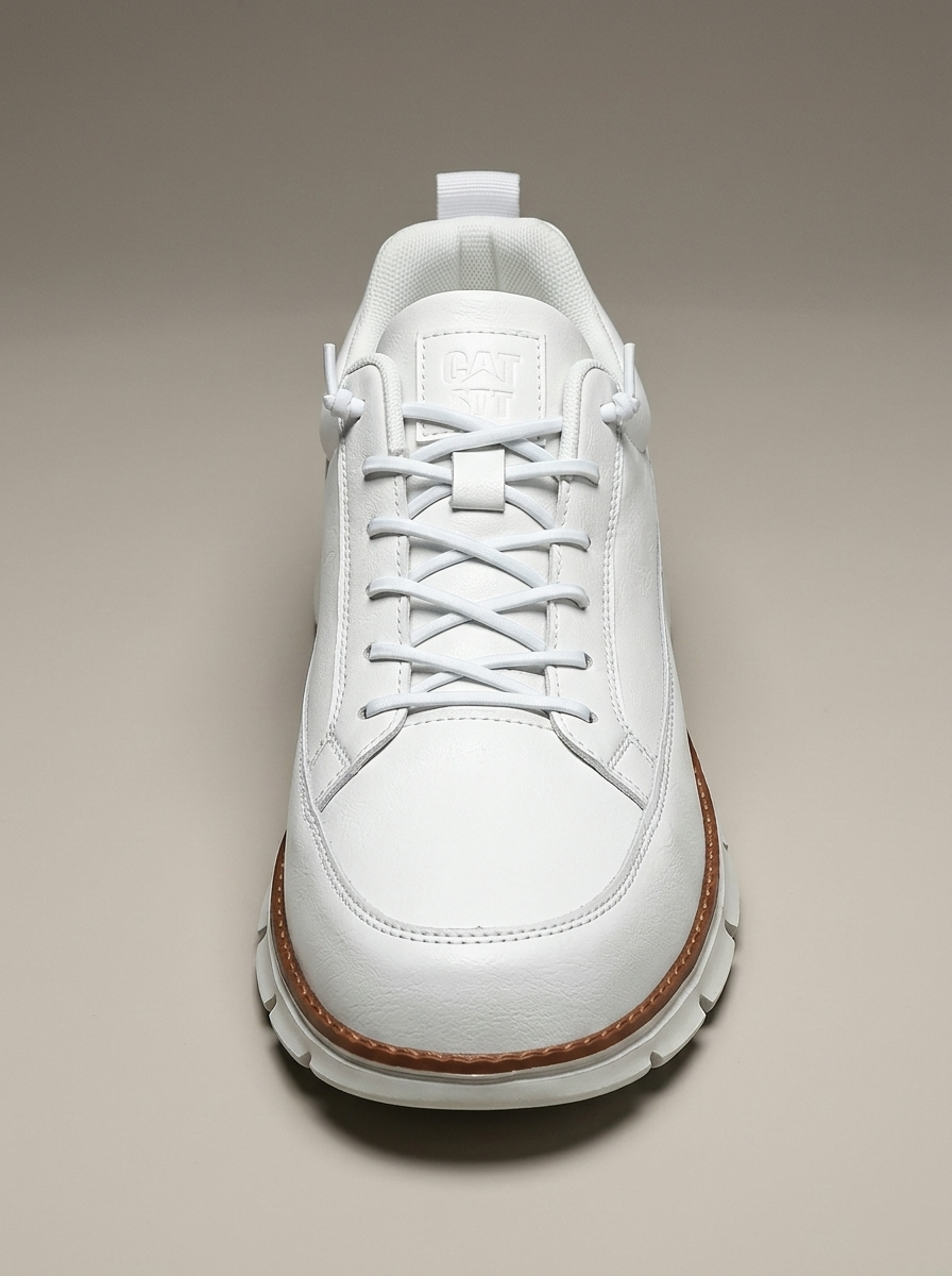 Sneakers Heren Casual | Vetersluiting met Ronde Neus