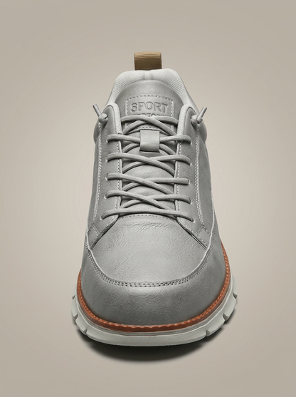 Sneakers Heren Casual | Vetersluiting met Ronde Neus