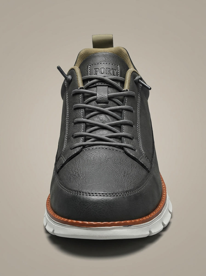 Sneakers Heren Casual | Vetersluiting met Ronde Neus