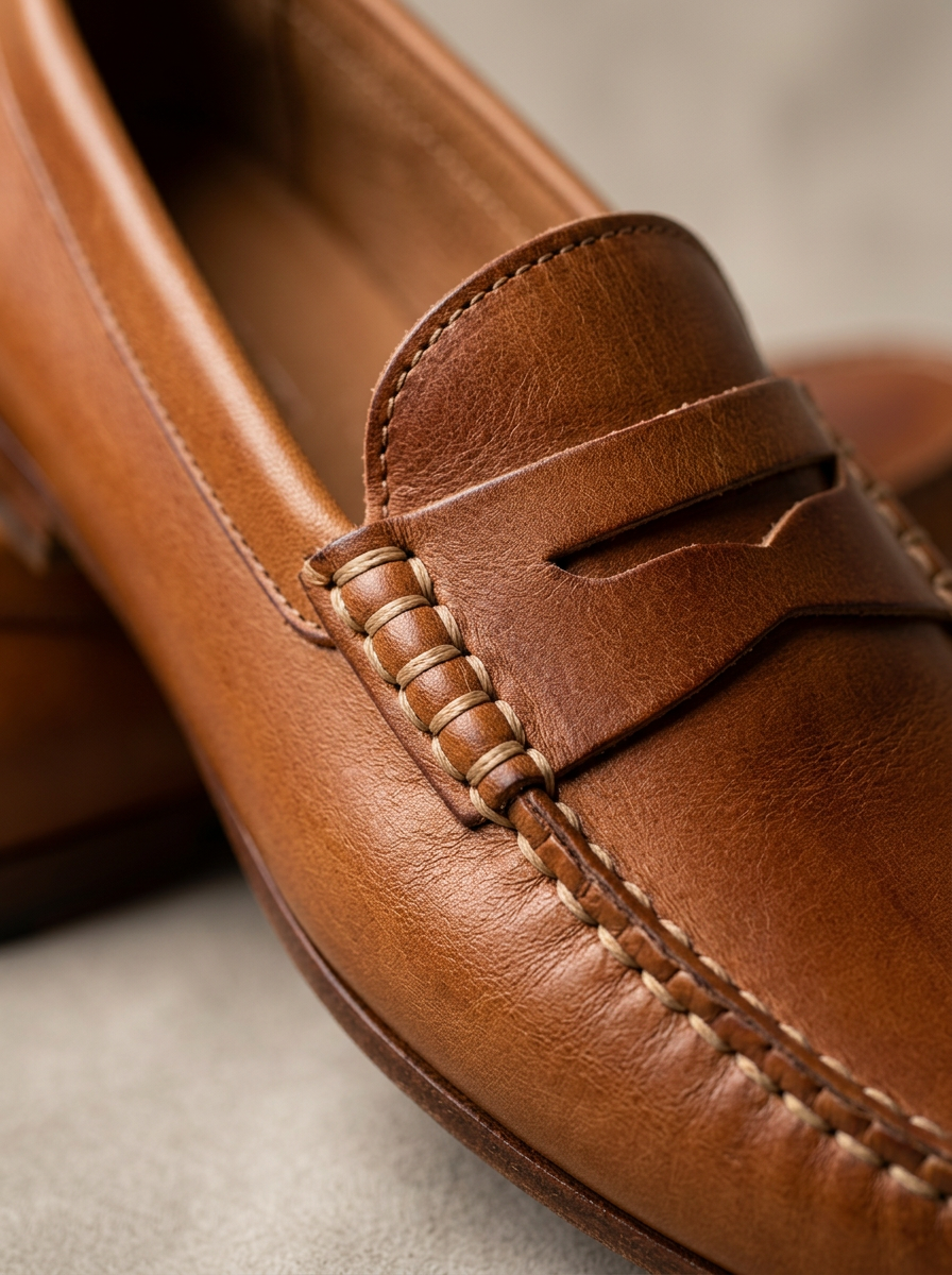 Loafers Dames Klassiek | Instappers met Sierbalk en Lage Hak