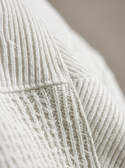 Trui Heren met Ronde Hals | Patroon en Lange Mouwen