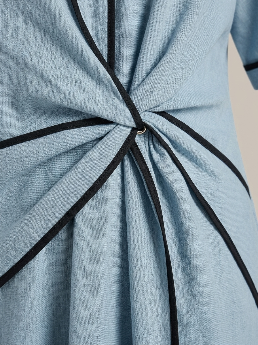 Zomerjurk Dames Met V-hals En Korte Mouwen | Maxi