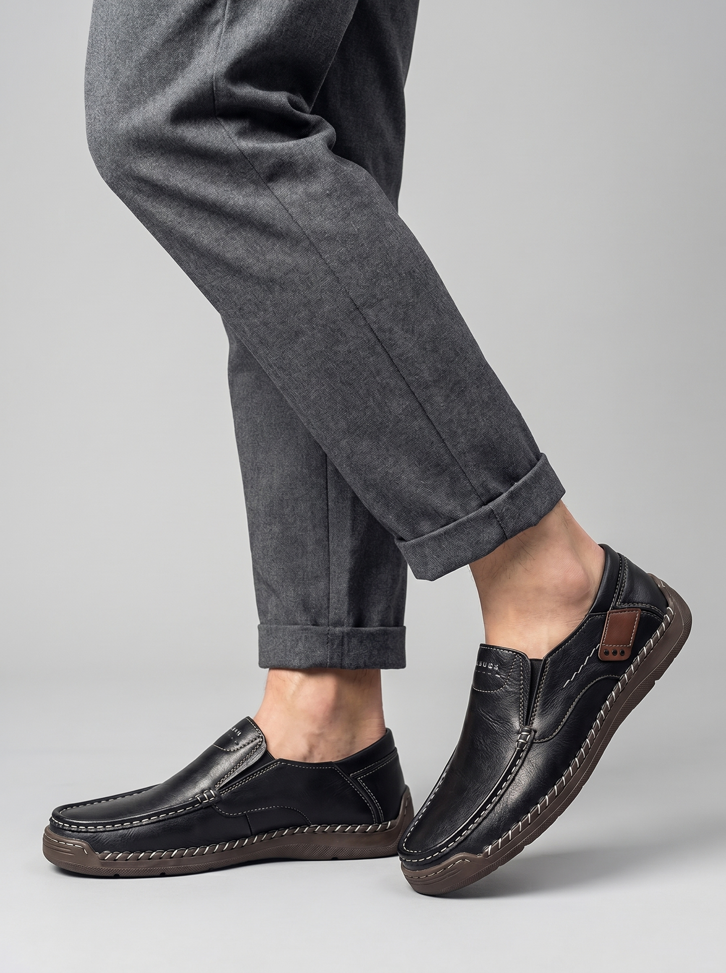 Loafers Heren Instappers | Ronde Neus Casual