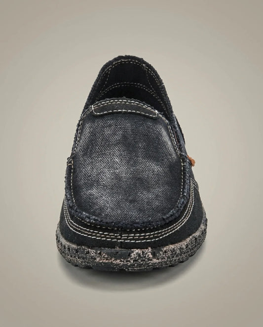 Heren Loafers met Slip-On Pasvorm en Espadrille Zool | Casual Instappers