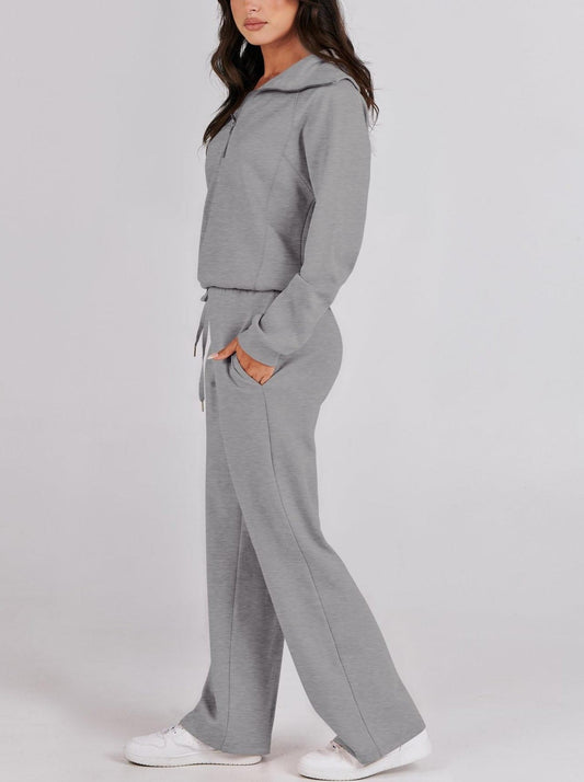 Lunera - Comfortabele Loungewear Set met Ritssluiting