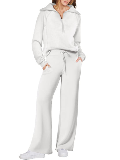 Lunera - Comfortabele Loungewear Set met Ritssluiting