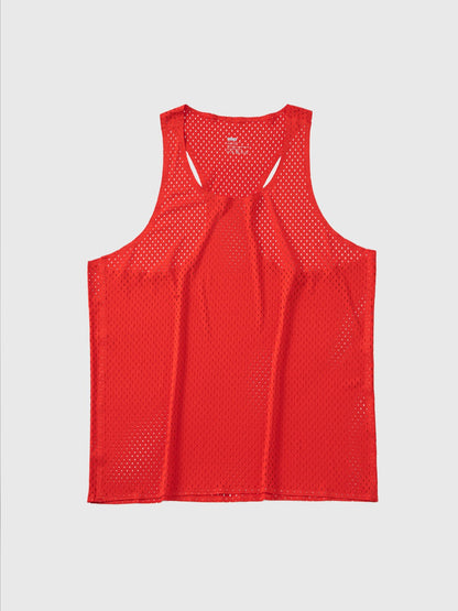 Dominante Performance – Mesh Tanktop voor Mannen
