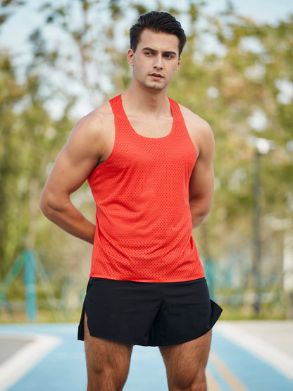 Dominante Performance – Mesh Tanktop voor Mannen