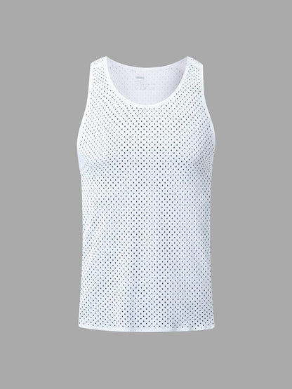 Dominante Performance – Mesh Tanktop voor Mannen