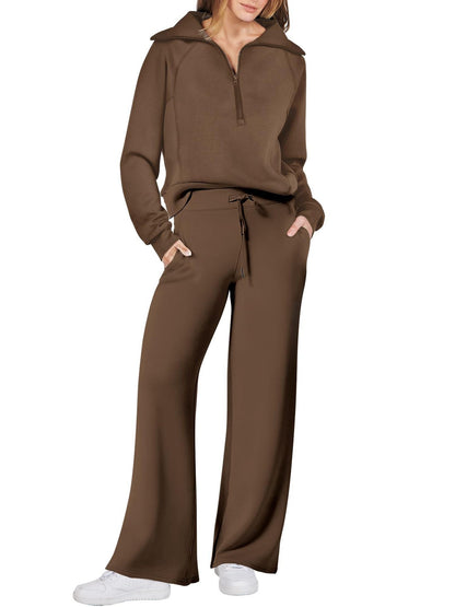 Lunera - Comfortabele Loungewear Set met Ritssluiting