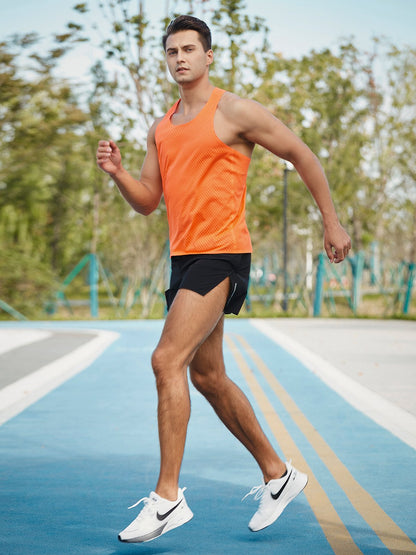 Dominante Performance – Mesh Tanktop voor Mannen