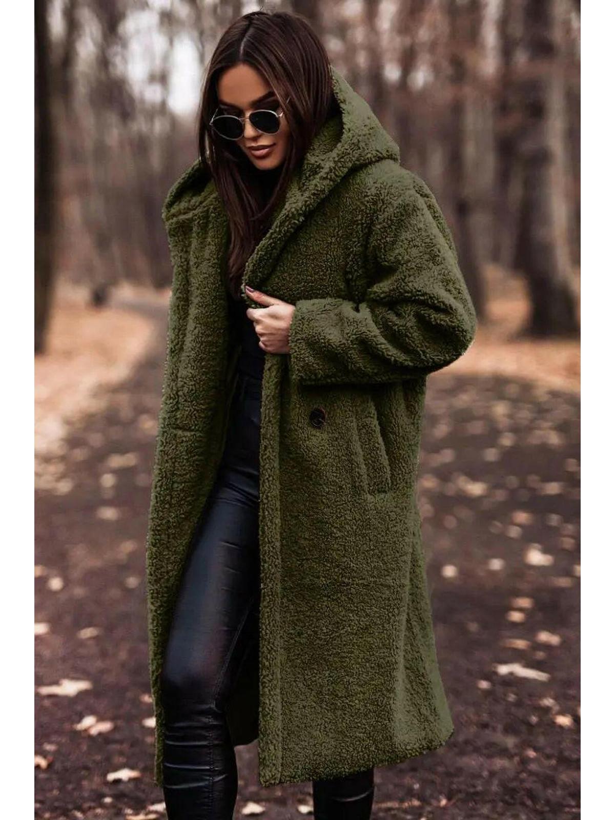 Noelle Teddy Winterjas Dames | Capuchon & Lang Model