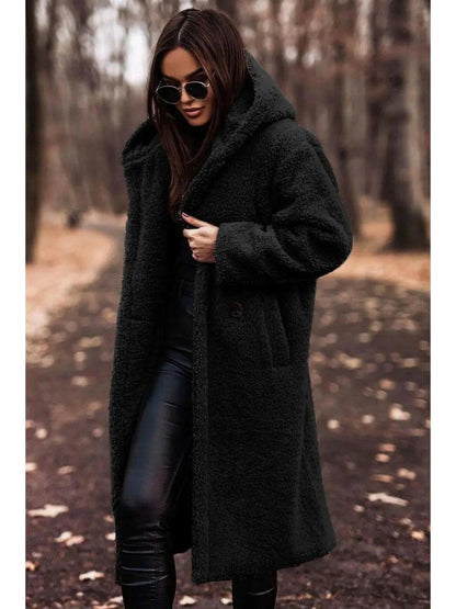 Noelle Teddy Winterjas Dames | Capuchon & Lang Model