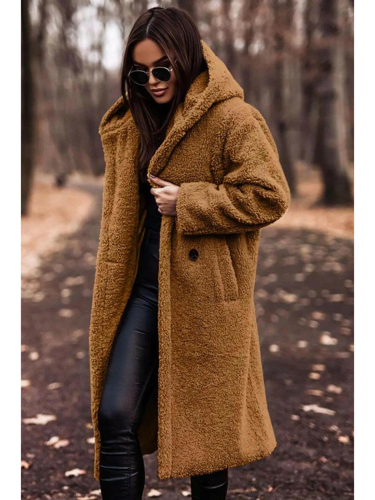Noelle Teddy Winterjas Dames | Capuchon & Lang Model