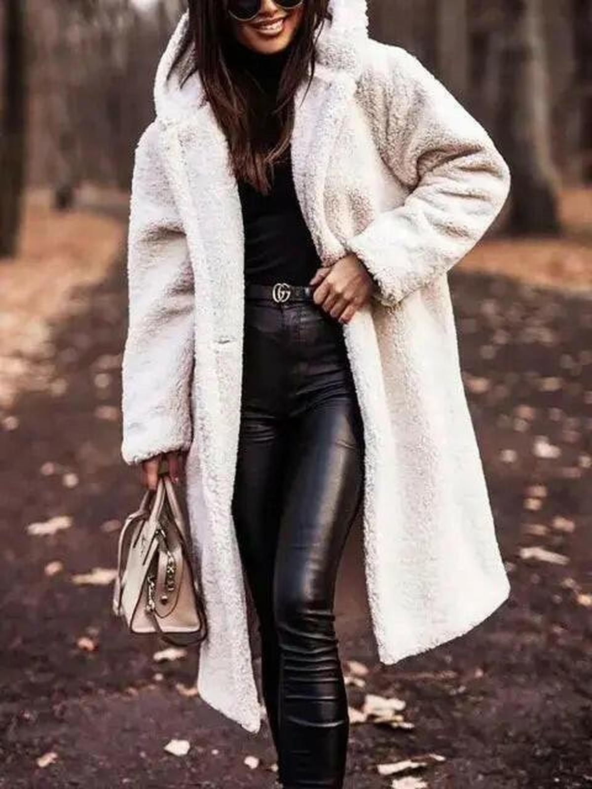 Noelle Teddy Winterjas Dames | Capuchon & Lang Model