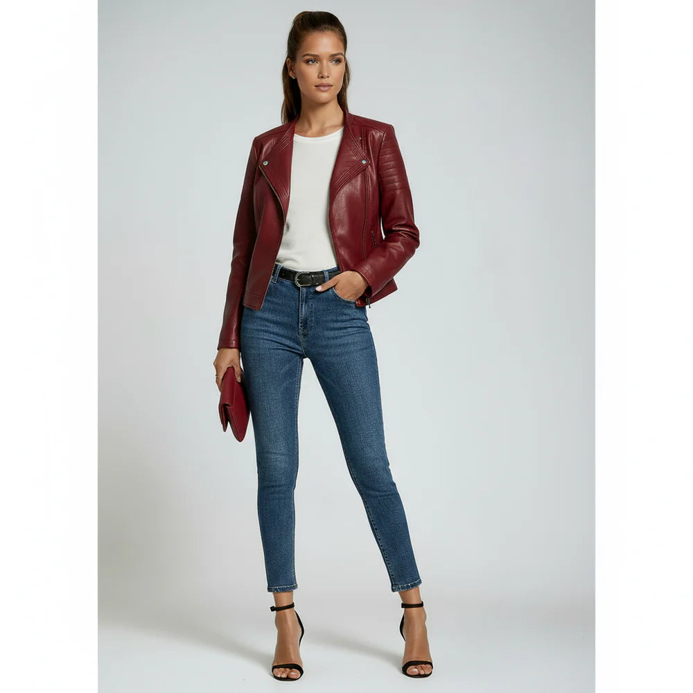 Ellena | Dames Leren Jas