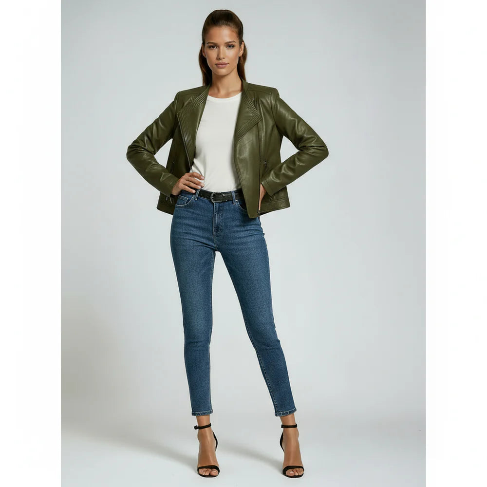 Ellena | Dames Leren Jas