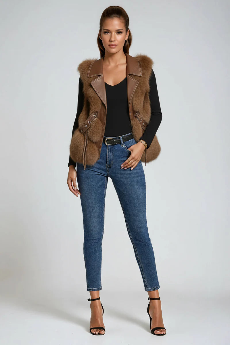Empress | Dames bodywarmer met faux fur