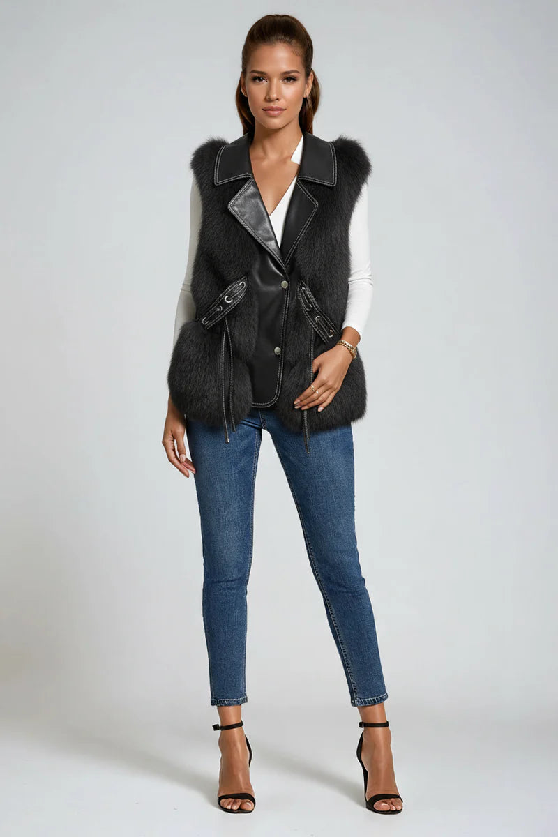 Empress | Dames bodywarmer met faux fur