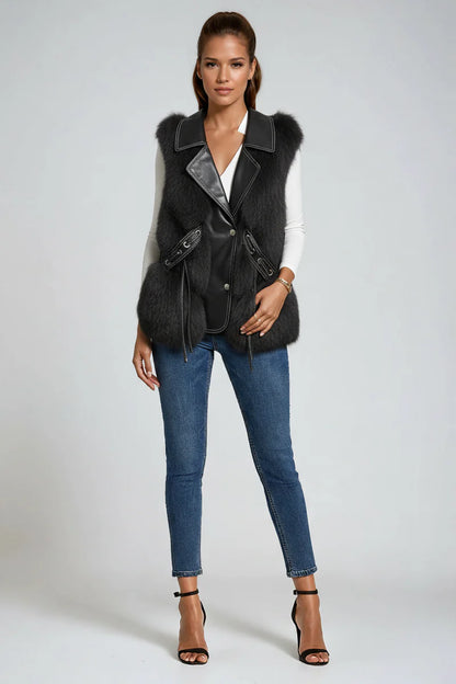 Empress | Dames bodywarmer met faux fur