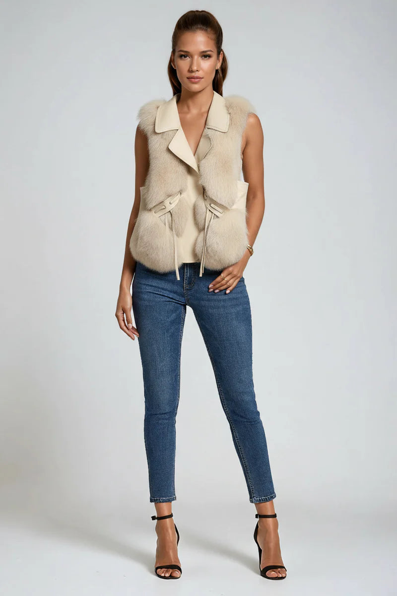 Empress | Dames bodywarmer met faux fur