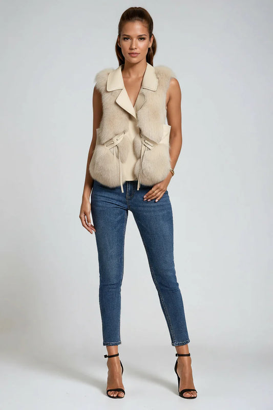 Empress | Dames bodywarmer met faux fur