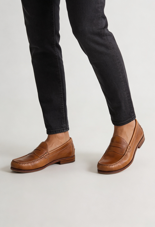 Loafers Dames Klassiek | Instappers met Sierbalk en Lage Hak