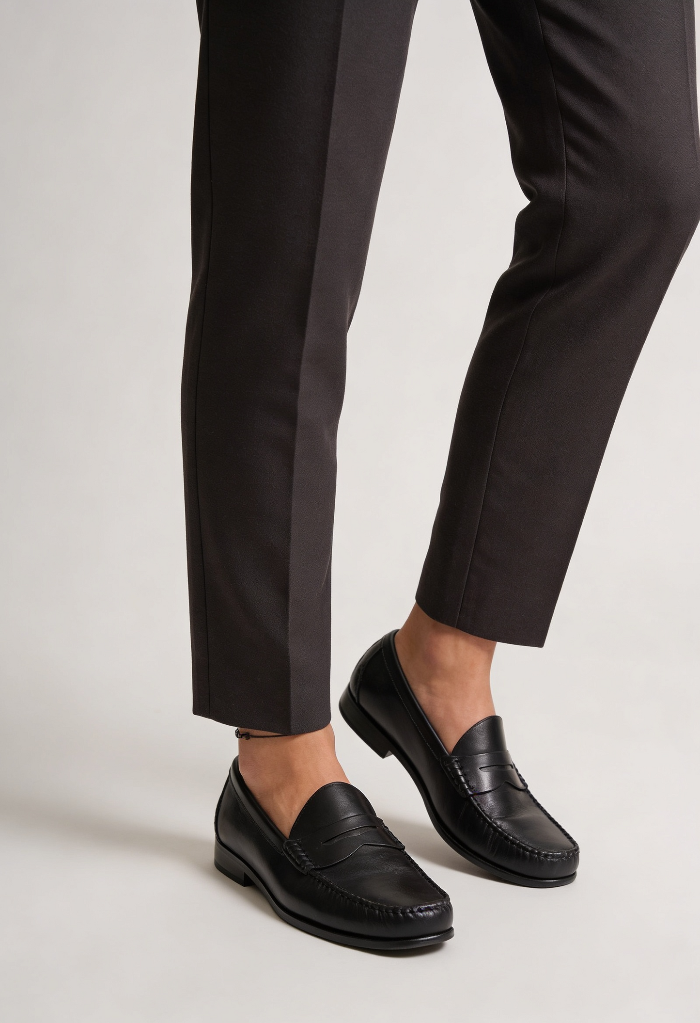 Loafers Dames Klassiek | Instappers met Sierbalk en Lage Hak