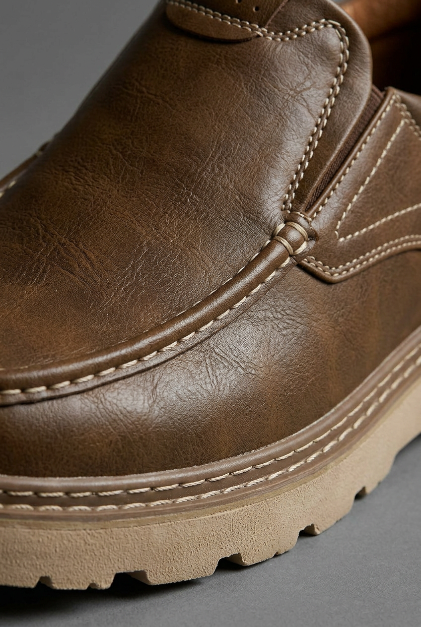 Instappers Heren met Dikke Zool | Mocassin Stijl Casual